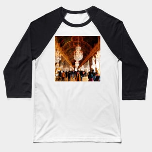 Hall of Mirrors at Versailles Baseball T-Shirt